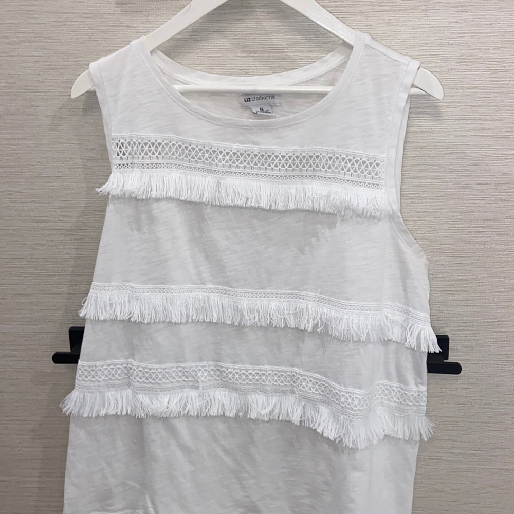 Long white shirt, very comfortable beach vibes barely used